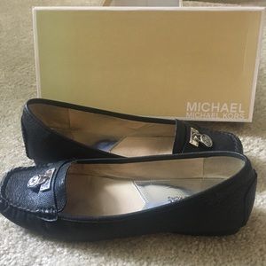 Michael Kors Black Flats in great condition